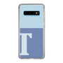 スリムプロテクションケース［ オリジナル - initial two tone - T blue ］