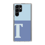 スリムプロテクションケース［ オリジナル - initial two tone - T blue ］