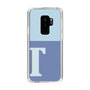 スリムプロテクションケース［ オリジナル - initial two tone - T blue ］