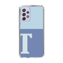 スリムプロテクションケース［ オリジナル - initial two tone - T blue ］