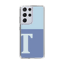 スリムプロテクションケース［ オリジナル - initial two tone - T blue ］