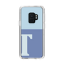 スリムプロテクションケース［ オリジナル - initial two tone - T blue ］