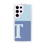 スリムプロテクションケース［ オリジナル - initial two tone - T blue ］