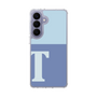 スリムプロテクションケース［ オリジナル - initial two tone - T blue ］