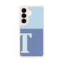 スリムプロテクションケース［ オリジナル - initial two tone - T blue ］