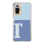スリムプロテクションケース［ オリジナル - initial two tone - T blue ］