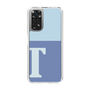 スリムプロテクションケース［ オリジナル - initial two tone - T blue ］