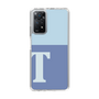 スリムプロテクションケース［ オリジナル - initial two tone - T blue ］