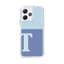 スリムプロテクションケース［ オリジナル - initial two tone - T blue ］