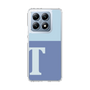 スリムプロテクションケース［ オリジナル - initial two tone - T blue ］
