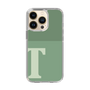 スリムプロテクションケース［ オリジナル - initial two tone - T green ］