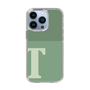 スリムプロテクションケース［ オリジナル - initial two tone - T green ］