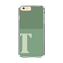 スリムプロテクションケース［ オリジナル - initial two tone - T green ］