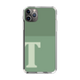スリムプロテクションケース［ オリジナル - initial two tone - T green ］