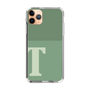 スリムプロテクションケース［ オリジナル - initial two tone - T green ］