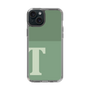 スリムプロテクションケース［ オリジナル - initial two tone - T green ］