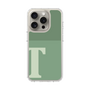 スリムプロテクションケース［ オリジナル - initial two tone - T green ］