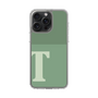 スリムプロテクションケース［ オリジナル - initial two tone - T green ］
