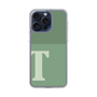スリムプロテクションケース［ オリジナル - initial two tone - T green ］