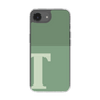 スリムプロテクションケース［ オリジナル - initial two tone - T green ］