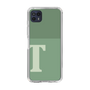 スリムプロテクションケース［ オリジナル - initial two tone - T green ］