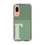 スリムプロテクションケース［ オリジナル - initial two tone - T green ］