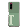 スリムプロテクションケース［ オリジナル - initial two tone - T green ］