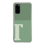 スリムプロテクションケース［ オリジナル - initial two tone - T green ］