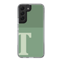 スリムプロテクションケース［ オリジナル - initial two tone - T green ］
