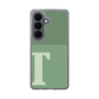 スリムプロテクションケース［ オリジナル - initial two tone - T green ］