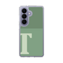 スリムプロテクションケース［ オリジナル - initial two tone - T green ］