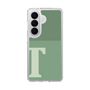 スリムプロテクションケース［ オリジナル - initial two tone - T green ］