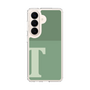 スリムプロテクションケース［ オリジナル - initial two tone - T green ］