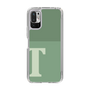 スリムプロテクションケース［ オリジナル - initial two tone - T green ］