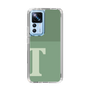 スリムプロテクションケース［ オリジナル - initial two tone - T green ］