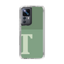 スリムプロテクションケース［ オリジナル - initial two tone - T green ］