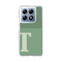 スリムプロテクションケース［ オリジナル - initial two tone - T green ］