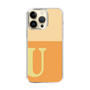 スリムプロテクションケース［ オリジナル - initial two tone - U orange ］