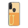 スリムプロテクションケース［ オリジナル - initial two tone - U orange ］