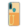 スリムプロテクションケース［ オリジナル - initial two tone - U orange ］