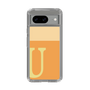 スリムプロテクションケース［ オリジナル - initial two tone - U orange ］