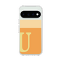スリムプロテクションケース［ オリジナル - initial two tone - U orange ］