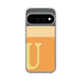 スリムプロテクションケース［ オリジナル - initial two tone - U orange ］