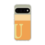 スリムプロテクションケース［ オリジナル - initial two tone - U orange ］