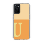 スリムプロテクションケース［ オリジナル - initial two tone - U orange ］