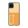 スリムプロテクションケース［ オリジナル - initial two tone - U orange ］