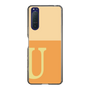 スリムプロテクションケース［ オリジナル - initial two tone - U orange ］