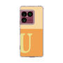 スリムプロテクションケース［ オリジナル - initial two tone - U orange ］