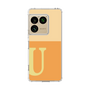 スリムプロテクションケース［ オリジナル - initial two tone - U orange ］