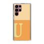 スリムプロテクションケース［ オリジナル - initial two tone - U orange ］